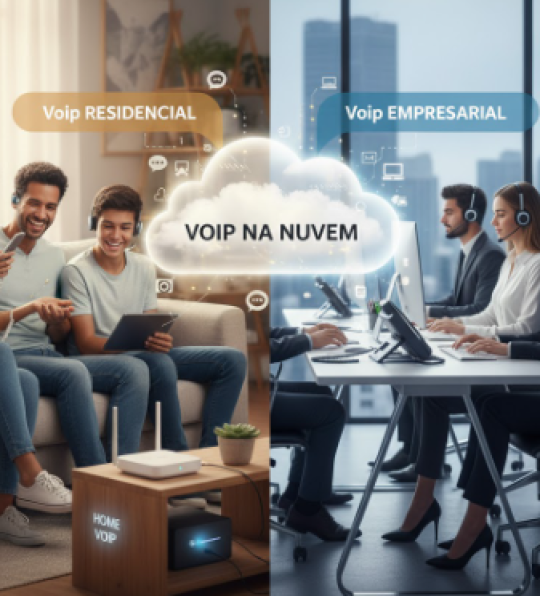 Diferenças entre VoIP residencial e VoIP empresarial